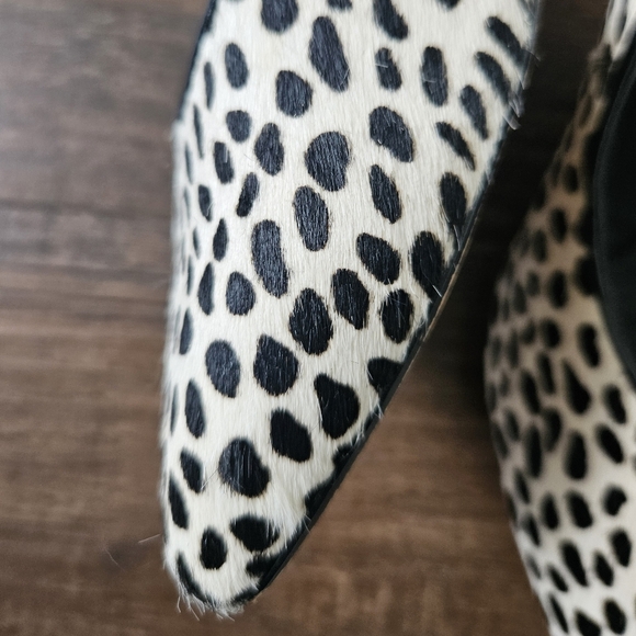 Clarks Laina 55 Court 2 Pumps Dalmation Animal Print 2" Heel, Women 8M - Picture 6 of 7